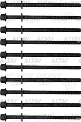 Honda Civic Civata Silindir Kapak Saplama Takım OEM 90008-PWA-003 Honda Civic Civata Silindir Kapak Saplama Takım OEM 90008-PWA-003